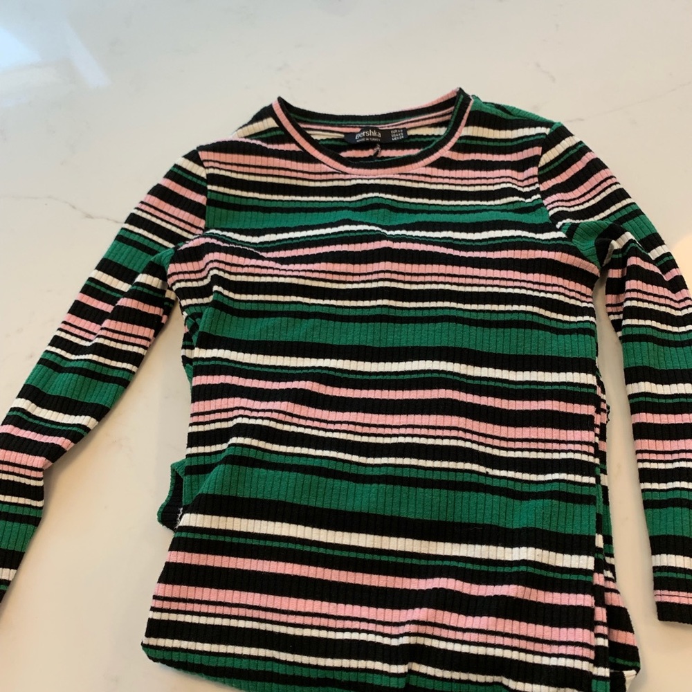 Bershka Tight Stripped Long Dress